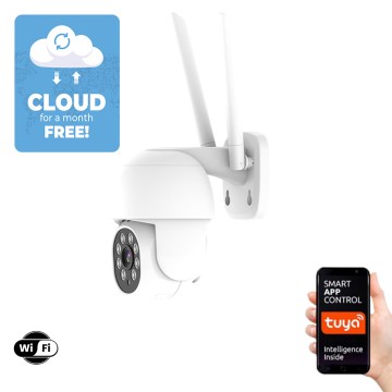 Immax NEO 07758L - Intelligente Außenkamera mit NEO LITE Sensor RJ45 1080p 12V IP65 Wi-Fi Tuya