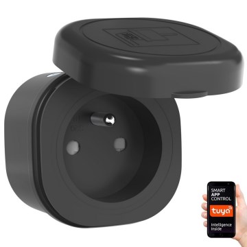 Immax NEO 07774L - Intelligente Außensteckdose NEO LITE 3680W/230V/16A IP44 Wi-Fi Tuya