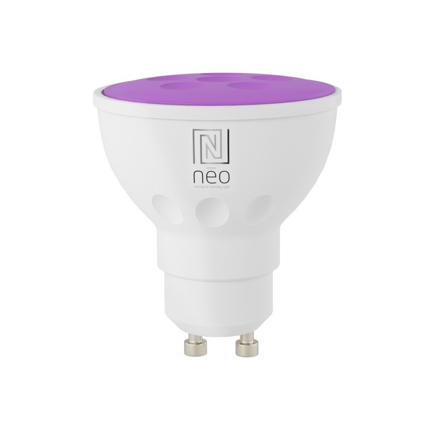 Immax NEO 07777C - SET 3x dimmbare LED RGB+CCT Lampe GU10/4,8W/230V Tuya
