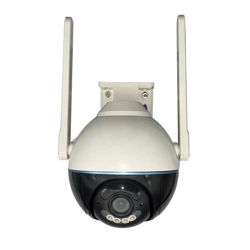 Immax NEO 07782L - Smart-Kamera für den Außenbereich mit Sensor BALL 355° P/T 4MP IP65 Wi-Fi Tuya