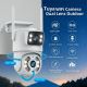 Immax NEO 07783L - Smart-Kamera für den Außenbereich mit Sensor DOUBLE 355° P/T 2x2MP IP65 Wi-Fi Tuya