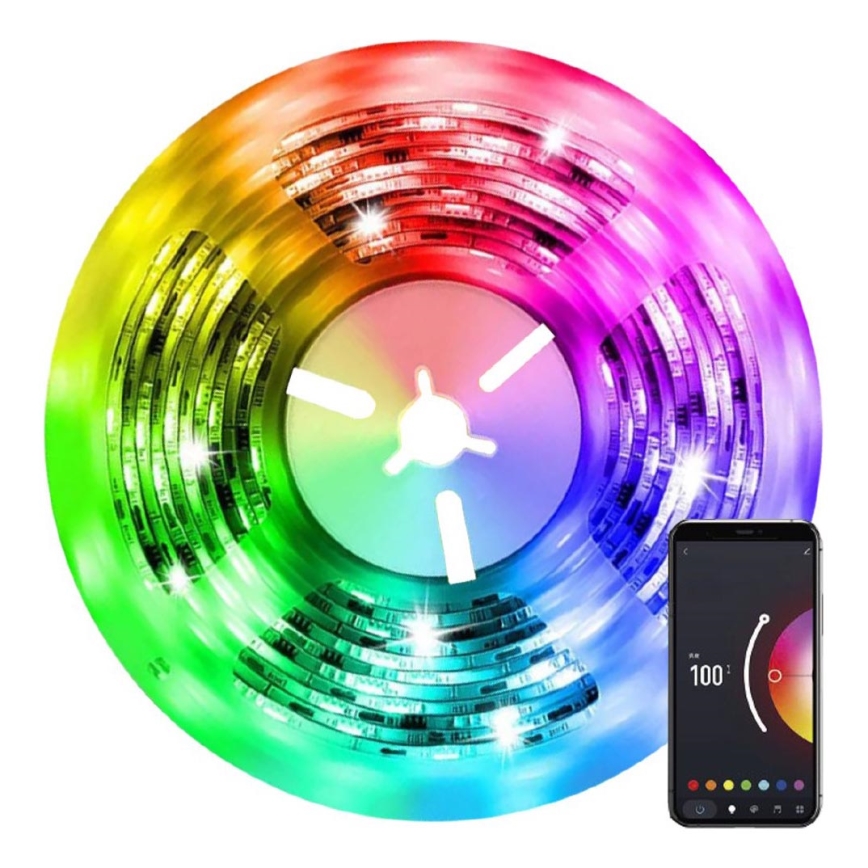 Immax NEO 07790L - LED RGB+CCT dimmbare Leiste NEO SMART LED/15W/230V 3m IP65 Wi-Fi Tuya