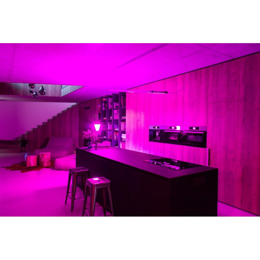 Immax NEO 07794CDO - 3er-Set dimmbare LED-Lampen RGB+CCT E27/14W/230V 2700K–6500K Tuya Wi-Fi + Fernbedienung