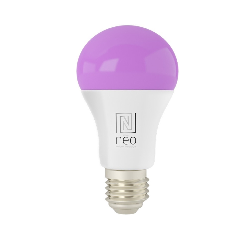 Immax NEO 07794CDO - 3er-Set dimmbare LED-Lampen RGB+CCT E27/14W/230V 2700K–6500K Tuya Wi-Fi + Fernbedienung