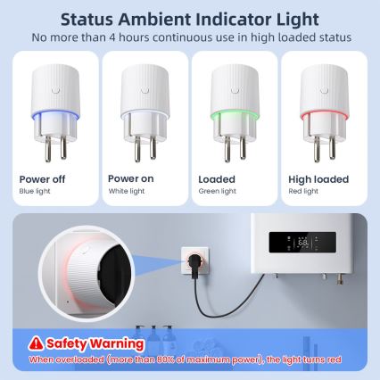 Immax NEO 07812L - Smart-Steckdose E 3500W Wi-Fi