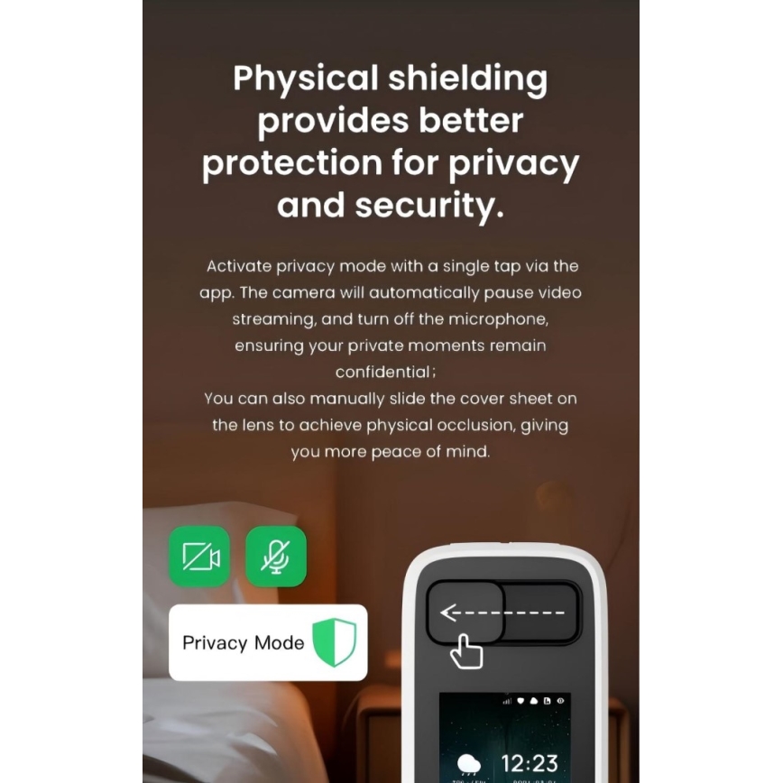 Immax NEO 07814L - Smarte Innenkamera mit 4 MP-Sensor, 5 V, Tuya und Wi-Fi