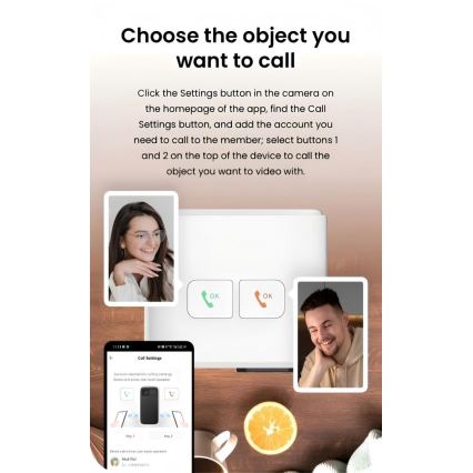 Immax NEO 07814L - Smarte Innenkamera mit 4 MP-Sensor, 5 V, Tuya und Wi-Fi