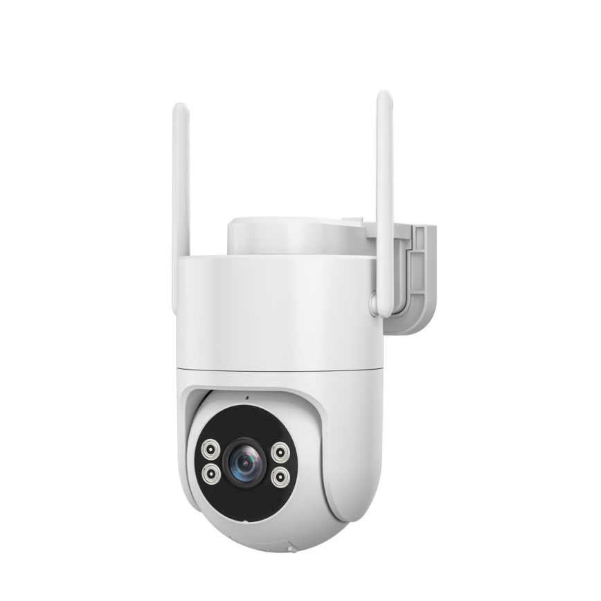 Immax NEO 07819L - Smart-Außenkamera mit 4-MP-Sensor, 5V, IP65, Tuya Wi-FI