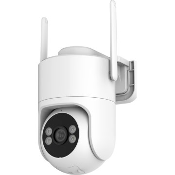 Immax NEO 07819L - Smart-Außenkamera mit 4-MP-Sensor, 5V, IP65, Tuya Wi-FI