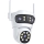 Immax NEO 07823L - Intelligente Außenkamera mit 2MP+2MP+2MP-Sensor, 5 V, Tuya Wi‑Fi