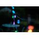 LED RGB + CCT Dimmbare Outdoor-Lichterkette GARLAND 15xLED/1W/230V 15m Wi-Fi Tuya IP65 + Fernbedienung