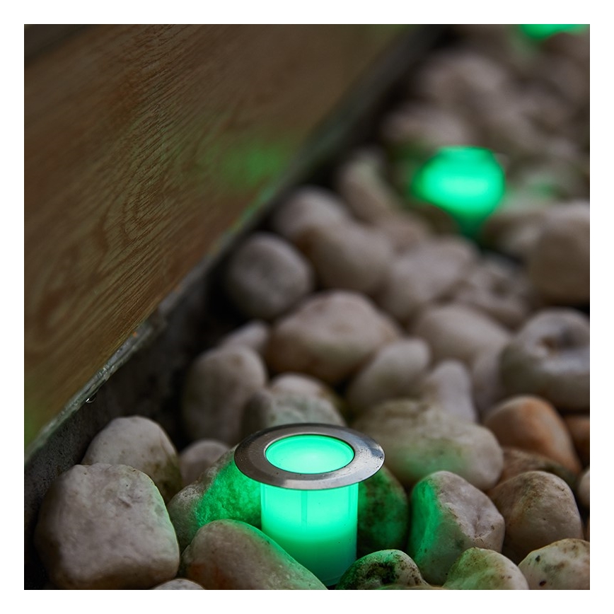 Immax NEO 07905L - Dimmbare LED-RGB-Solarleuchte ESTRELAS 8xLED/0,25W/5V IP65 Tuya 2200 mAh