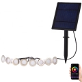 Immax NEO 07905L - LED RGB dimmbares Solarleuchte ESTRELAS 8xLED/0,25W/5V IP65 Tuya 2200 mAh