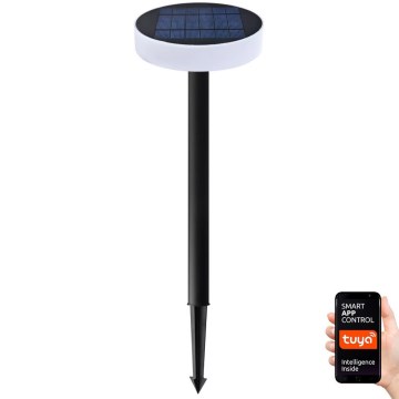 Immax NEO 07910L - LED RGB dimmbares Solarlampe mit Sensor NEO LITE LED/1W/5V rund IP54 Tuya 1300 mAh