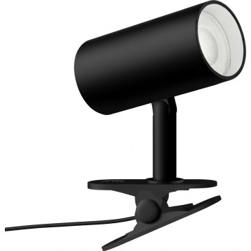 Immax NEO 08291L - Klemmleuchte PUNTO 1xGU10/9W/230V schwarz