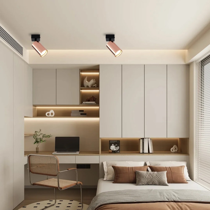 Immax NEO 08301L - Spotleuchte PUNTO 1xGU10/9W/230V Roségold