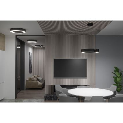 Immax NEO 7133 - LED SMART Dimmbare Deckenleuchte CÉČKO LED/52W/230V + Fernbedienung 60 cm Tuya ZigBee