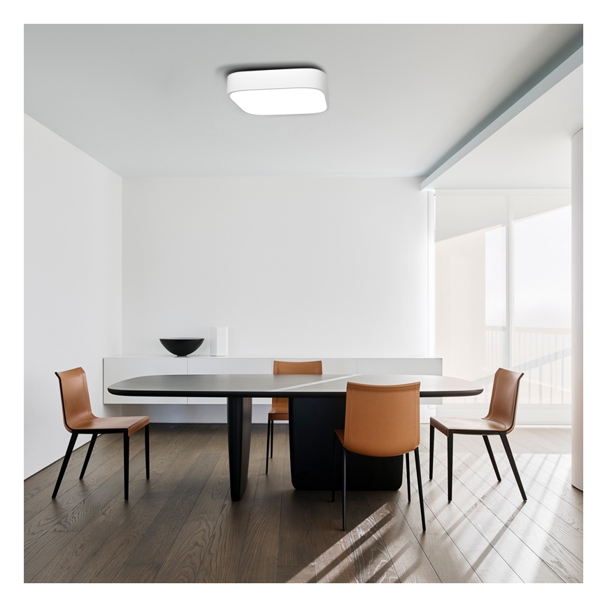 Immax NEO - Dimmbare LED Deckenleuchte RECUADRO LED/56W/230V + Fernbedienung Tuya