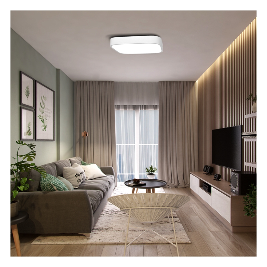 Immax NEO - LED Deckenleuchte mit Fernbedienung RECUADRO LED/67W/230V Tuya