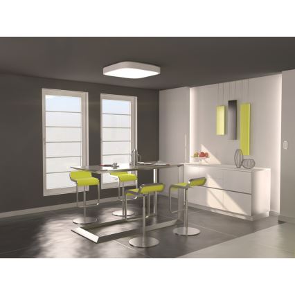 Immax NEO RECUADRO - LED Fernbedienbare Deckenleuchte LED/67W/230V