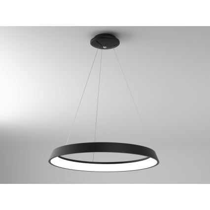 Immax NEO - LED Dimmbare Hängeleuchte LIMITADO LED/39W/230V 60 cm schwarz Tuya