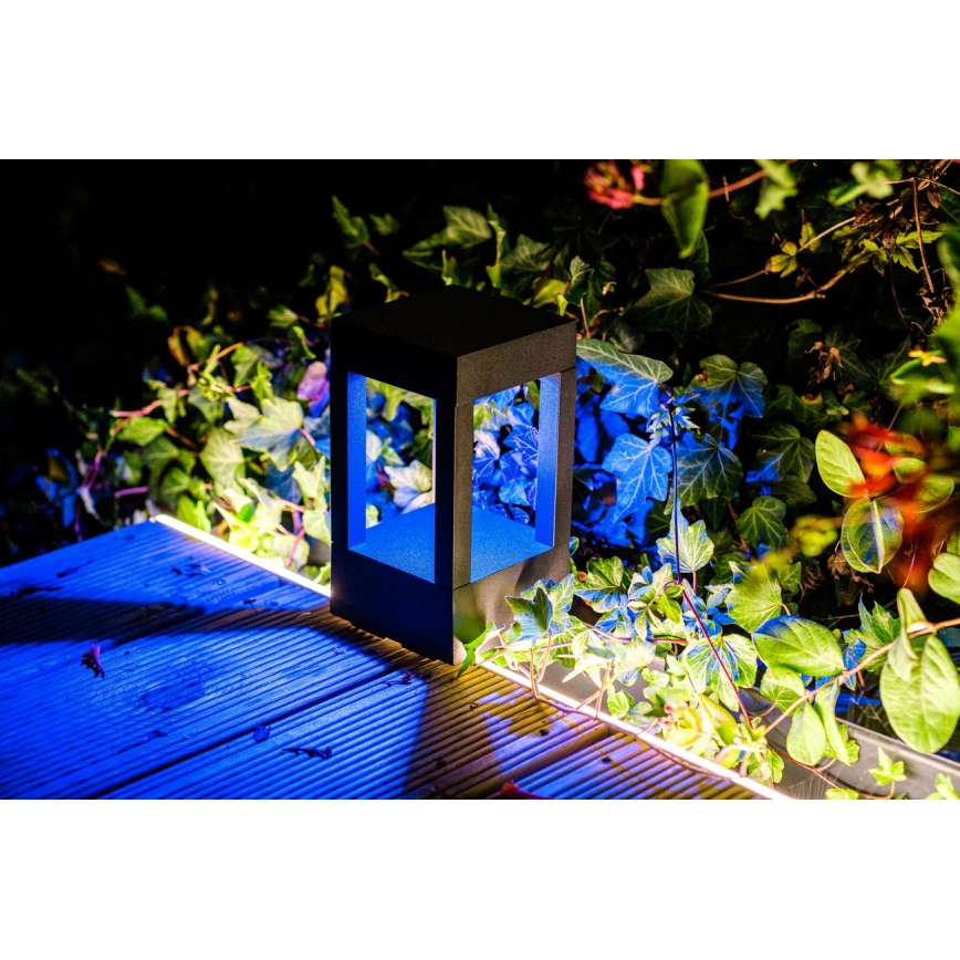 Immax NEO 07902L - LED RGB+CCT Dimmbar für den Außenbereich Leuchte NEO LITE CUBE LED/10W/230V 2700-6500K IP67 Wi-Fi Tuya schwarz