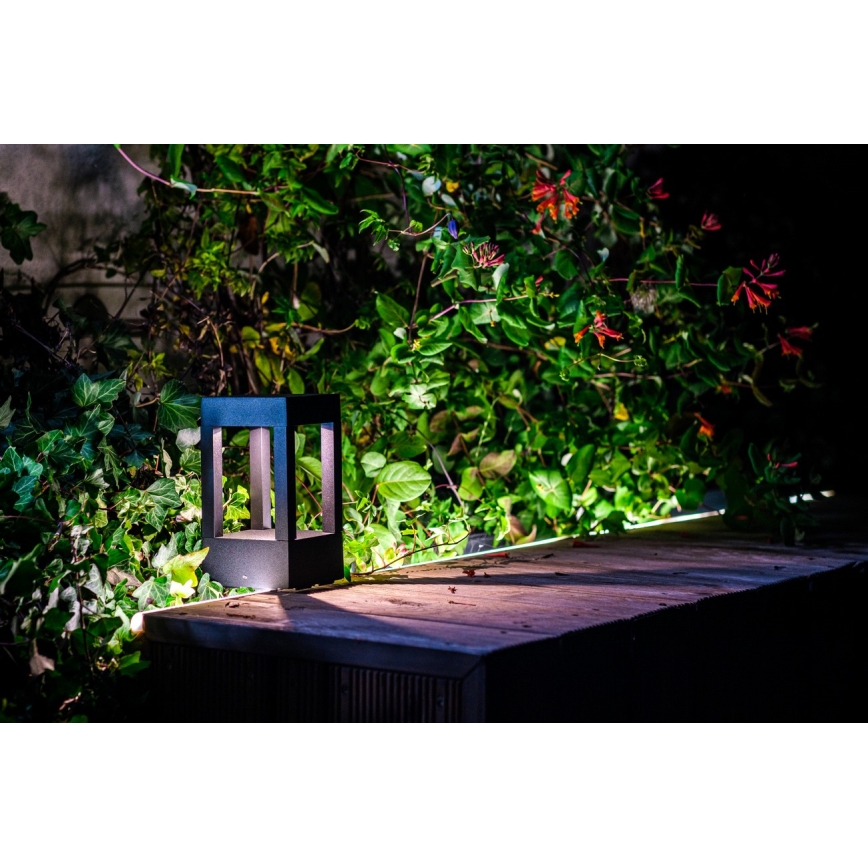 Immax NEO 07902L - LED RGB+CCT Dimmbar für den Außenbereich Leuchte NEO LITE CUBE LED/10W/230V 2700-6500K IP67 Wi-Fi Tuya schwarz