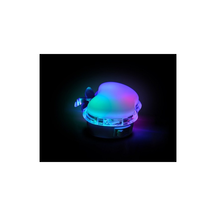 LED RGB Nachtlicht se zásuvkou LED-RGB/0,5W/230V