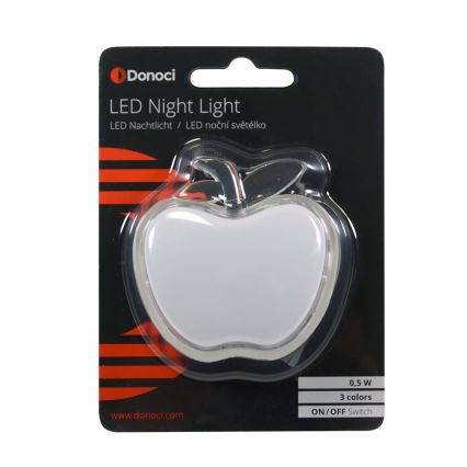 LED RGB Nachtlicht se zásuvkou LED-RGB/0,5W/230V