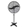 Industrie-Standventilator 190 W/230 V 187 cm schwarz