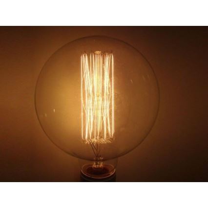 Industrielle dekorative dimmbare Glühlampe SELRED G125 E27/60W/230V 3000K 120 lm