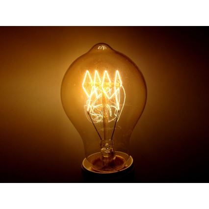 Industrielle dimmbare Dekorationslampe SCROBB A19 E27/60W/230V 2200K