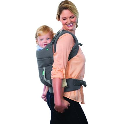 Infantino – Babytrage CUDDLE UP grün