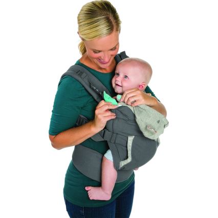 Infantino – Babytrage CUDDLE UP grün