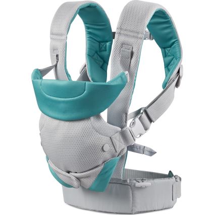 Infantino - Babytrage FLIP 4in1 hellgrau