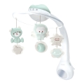 Infantino - Kinderbett-Mobile mit Melodie und Projektor 3in1 3xAAA grün
