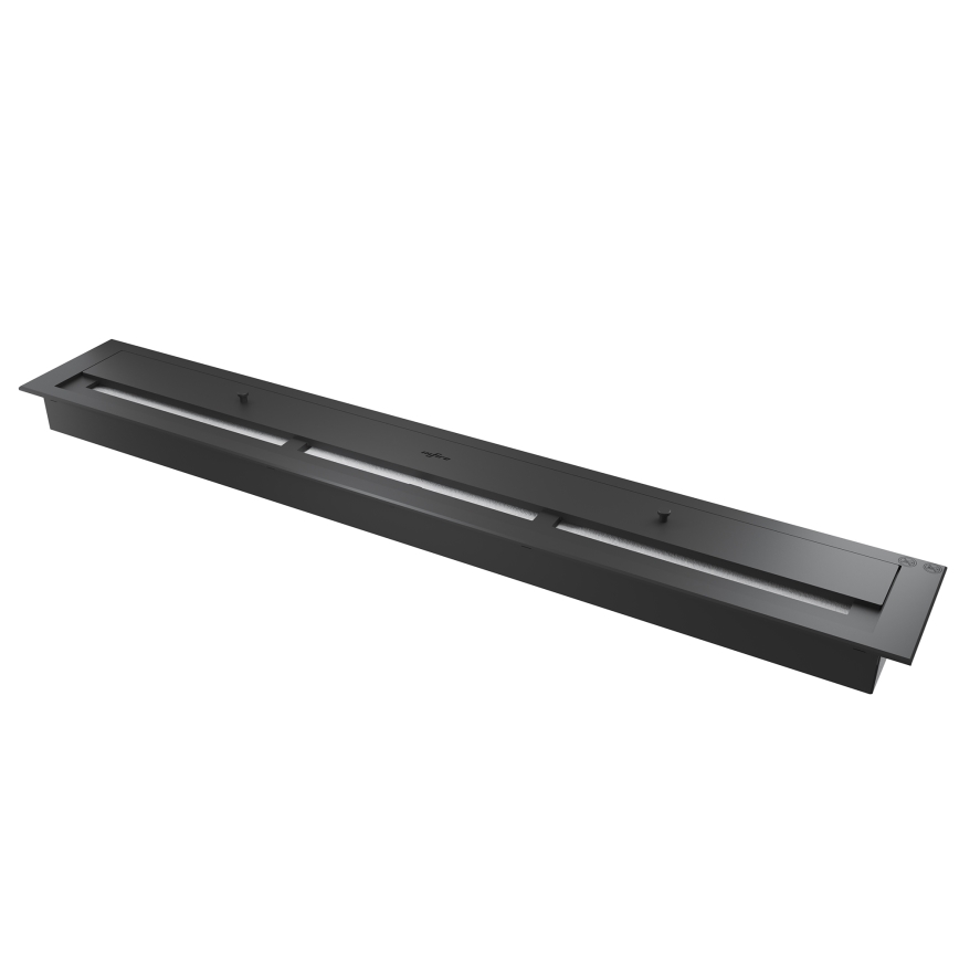 InFire - BIO-Einbaukamin 150x50 cm 4,2kW schwarz