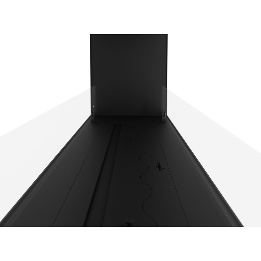 InFire - BIO-Einbaukamin 48,5x123,5 cm 6kW schwarz