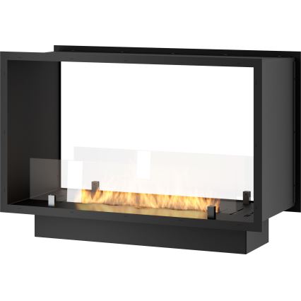 InFire - BIO-Einbaukamin 48,5x83,5 cm 3,5kW schwarz
