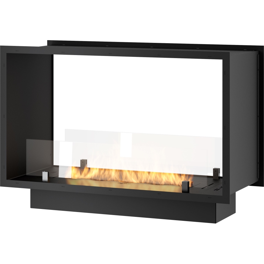 InFire - BIO-Einbaukamin 48,5x83,5 cm 3,5kW schwarz