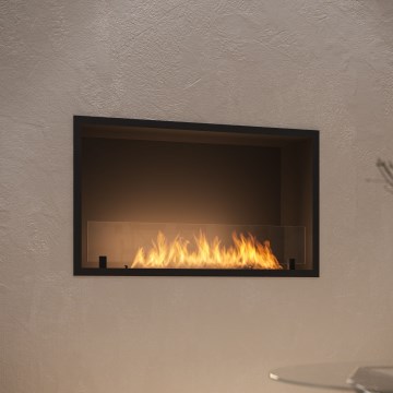 InFire - BIO-Einbaukamin 49,4x84,4 cm 3,5kW schwarz