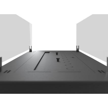 InFire - BIO-Einbaukamin 8,5x120 cm 6kW schwarz
