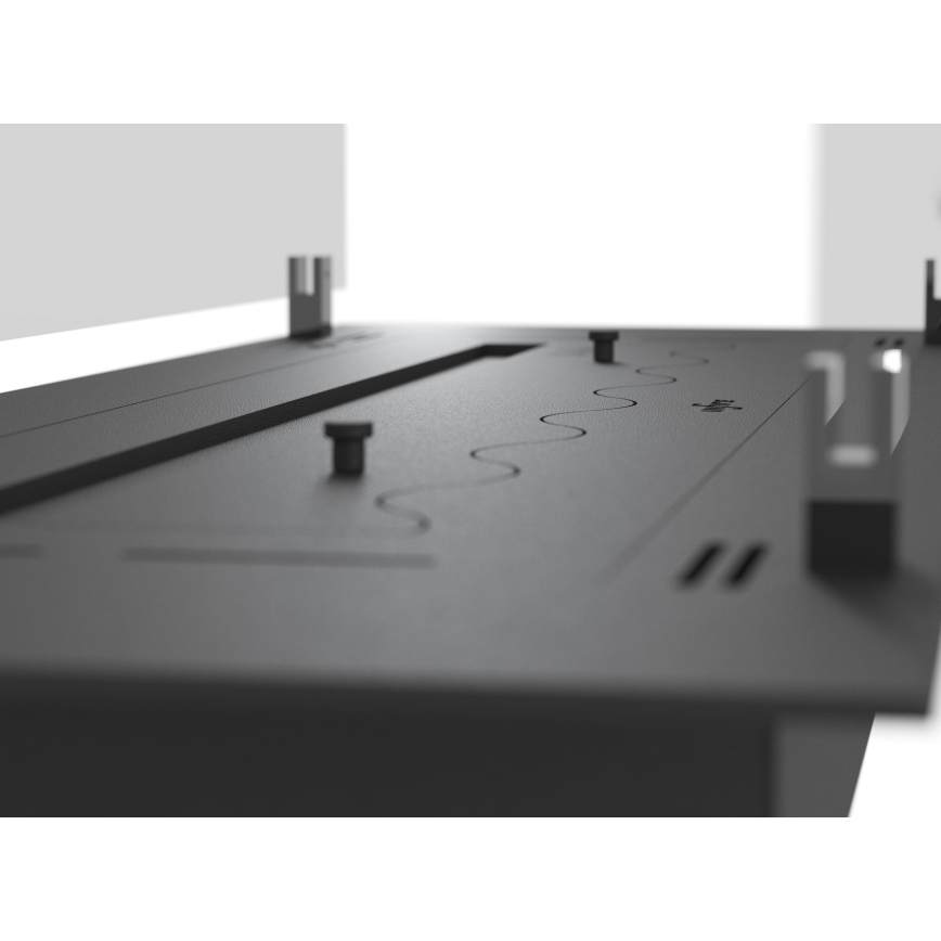 InFire - BIO-Einbaukamin 8,5x120 cm 6kW schwarz
