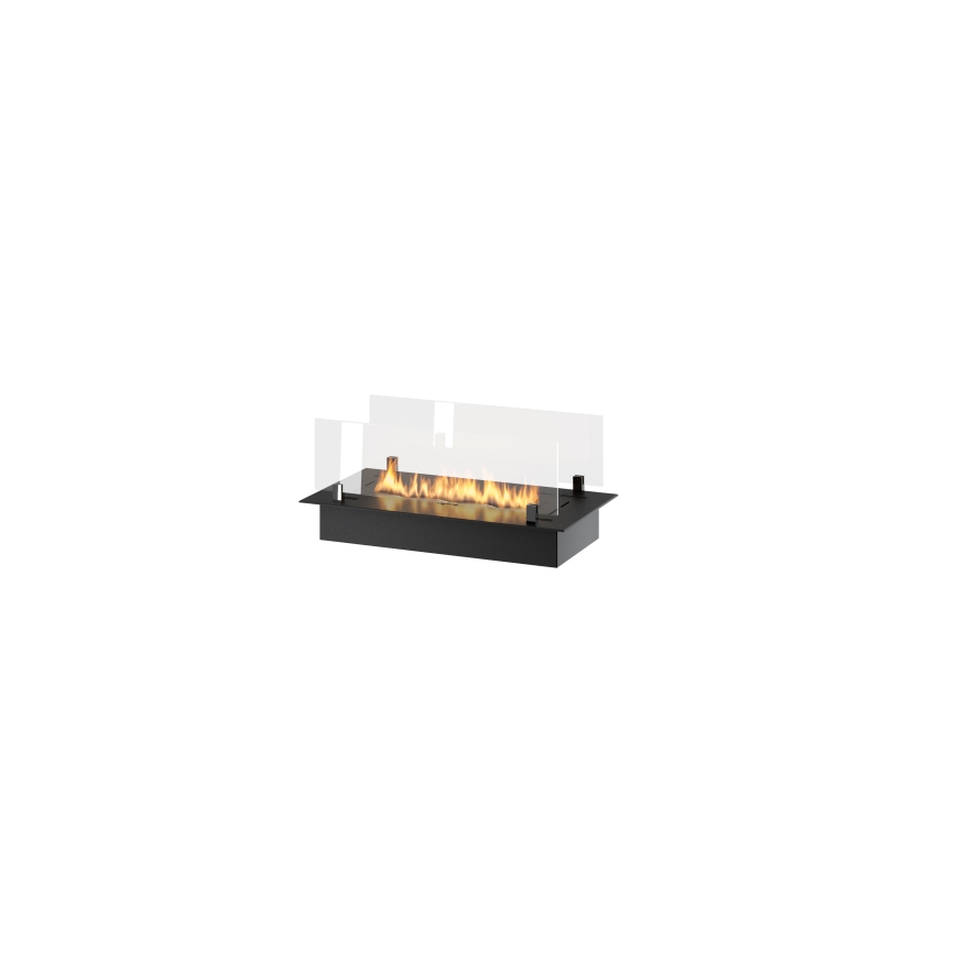 InFire - BIO-Einbaukamin 8,5x60 cm 3,5kW schwarz