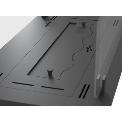 InFire - BIO-Einbaukamin 8,5x60 cm 3,5kW schwarz