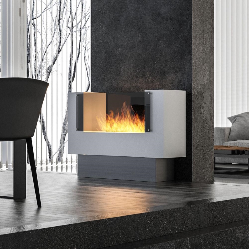 InFire – BIO-Kamin 110x75 cm 3kW bifazial