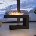 InFire - BIO-Kamin 110x92 cm 3 kW schwarz