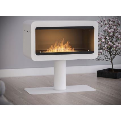 InFire – BIO-Kamin 82,5x78 cm 3kW weiß