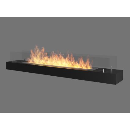 InFire - BIO-Kamin 8x120 cm 3kW schwarz