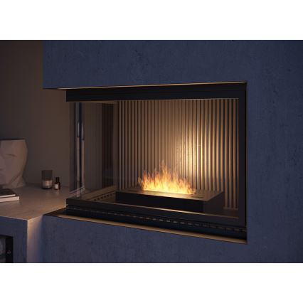 InFire - BIO-Kamin 8x40 cm 3kW schwarz